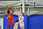 MBBall vs Clark  Wheaton College Men’s Basketball vs Clark in the first round of NEWMAC tournament. - (Photo by Keith Nordstrom) : Wheaton, basketball, NEWMAC